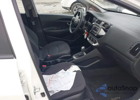 2016 Kia Rio Lx z USA, uszkodzony, nr VIN KNADM4A3XG6562854